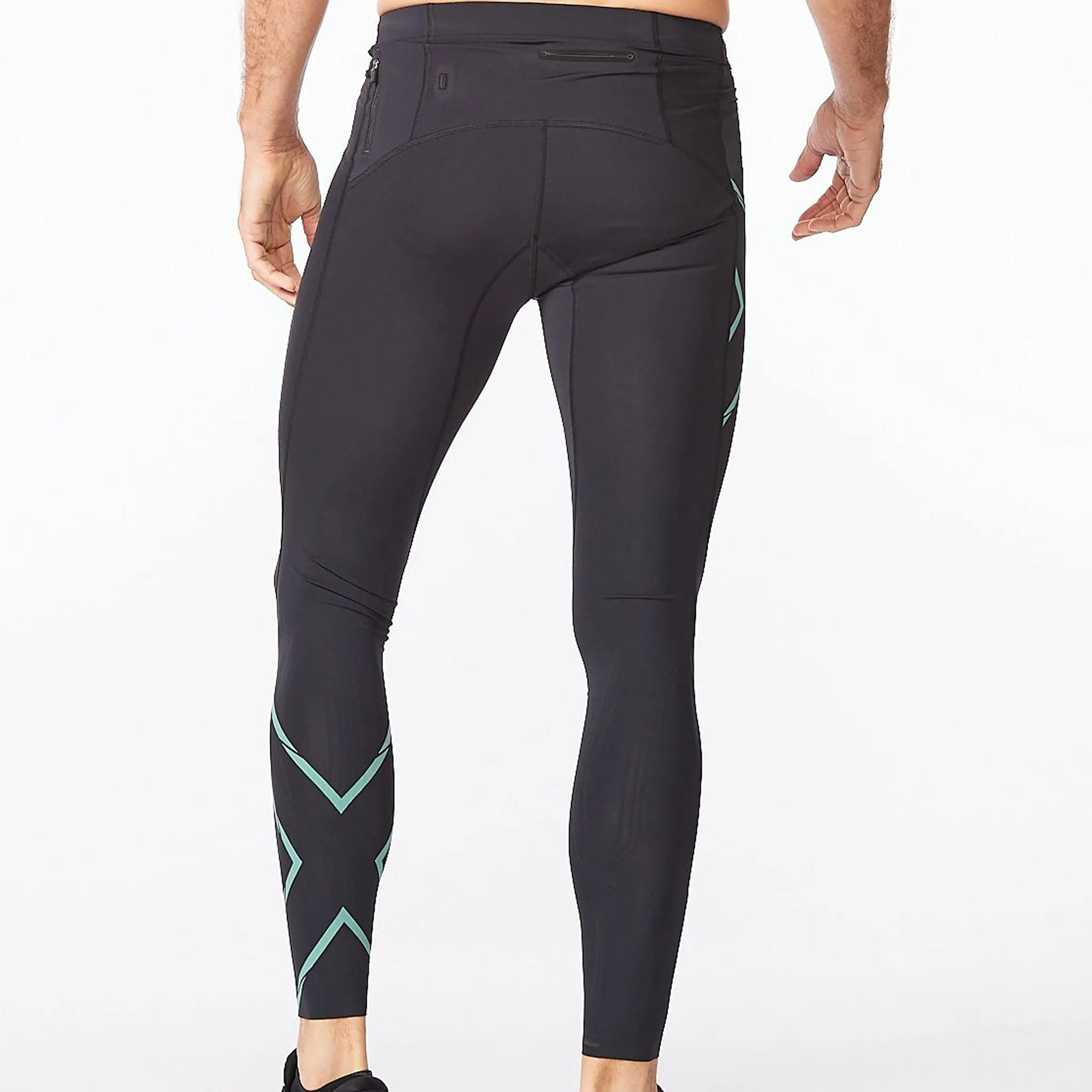 2XU Light Speed Compression Tights Men’s Black Sage Reflective