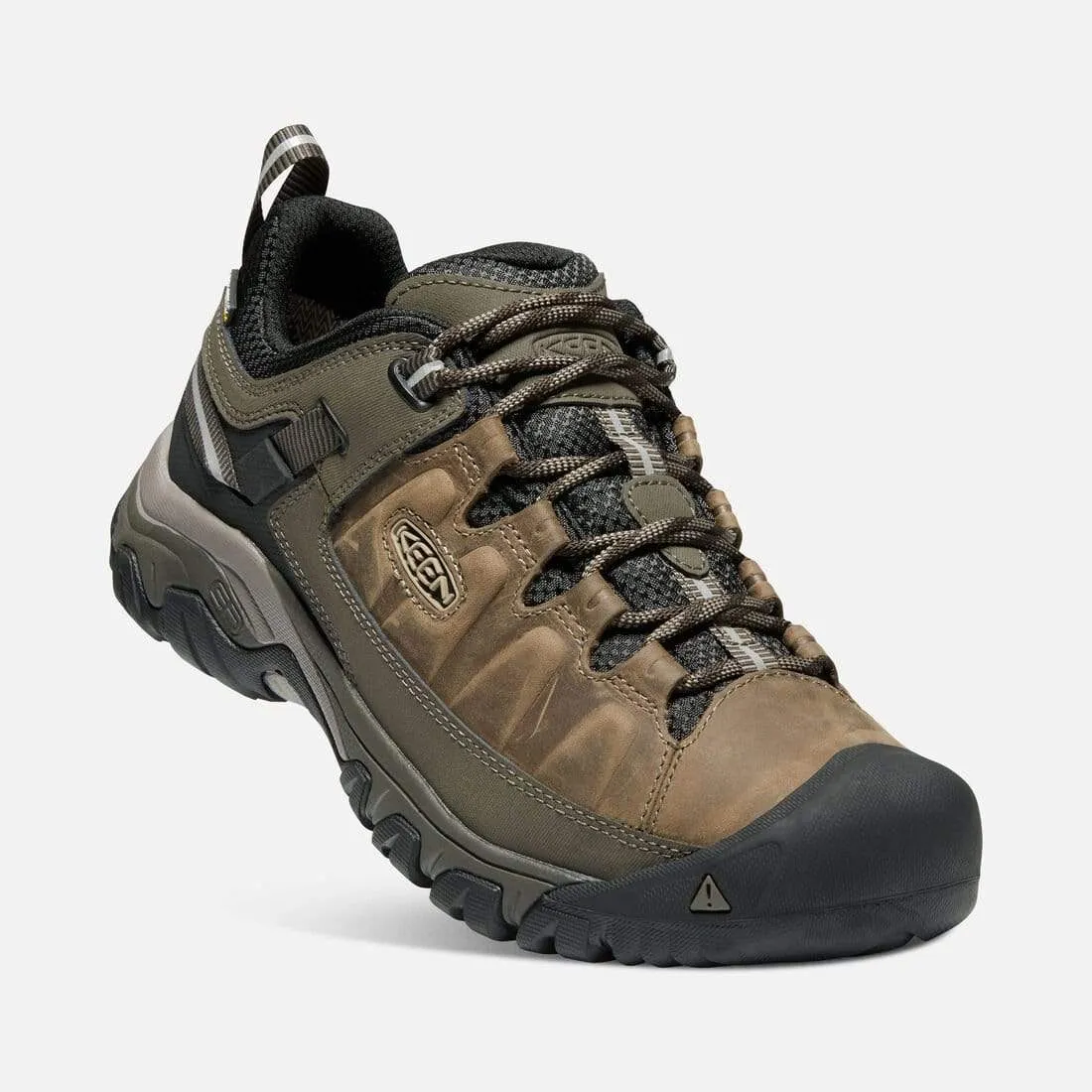 Keen Men's Targhee III Waterproof Hiking Shoes- Bungee Cord/ Black